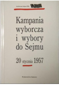 Kampania wyborcza i wybory do Sejmu 20 stycznia 1957
