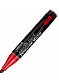 Marker permanentny SigmaFlo czerwony (12szt) MONAM