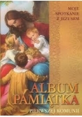 Album pamiątka Pierwszej Komunii Moje spotkanie z Jezusem