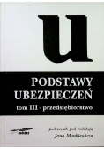 U podstawy ubezpieczeń Tom III