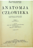 Anatomja człowieka Tom 1 1924 r.