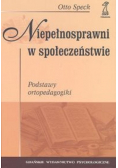 Niepełnosprawni w społeczeństwie