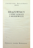 Żeleński Pisma Tom IV Brązownicy i inne szkice o Mickiewicz