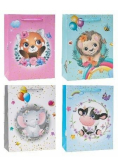 Torebka ozdobna 31x40x12cm mix ROZETTE
