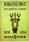 Kalendarz dla Warmii i Mazur Rok 1954