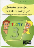 Główka pracuje, teścik rozwiązuje