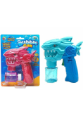 Pistolet do baniek mydlanych na baterie MIX