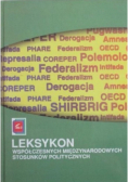 Leksykon współczesnych międzynarodowych stosunków