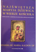 Najświętsza Maryja Dziewica w wierze Kościoła