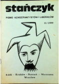 Stańczyk Pismo konserwatystów i liberałów Nr 1 / 89