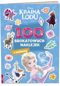 Kraina lodu. 100 brokatowych naklejek