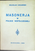 Masonerja w Polsce współczesnej reprint z 1936 r.