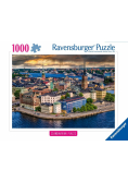Puzzle 1000 Skandynawskie miasto widok