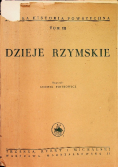 Wielka historia powszechna Tom III dzieje Rzymskie 1934 r.