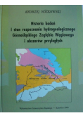 Historia badań i stan rozpoznania hydrogeologicznego