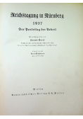Reichstagung in Nurnberg 1937 1938 r.