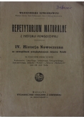 Repetytorium Maturalne z historii powszechnej, 1928 r.