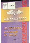 Lectio Divina Do Ewangelii Św Jana 3