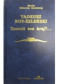 Znaszli ten kraj?
