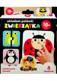 CzuCzu Układam połówki Zwierzątka 18 m.+