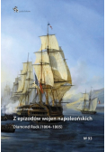 Z epizodów wojen napoleońskich Diamond Rock od 1804 do 1805