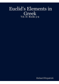Euclid's Elements in Greek
