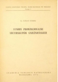 Synody prowincjonalne arcybiskupów gnieźnieńskich
