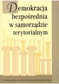 Demokracja bezpośrednia w samorządzie terytorialnym