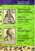 Dedykacja mapy polski królowi Zygmuntowi II Augustowi