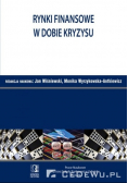 Rynki finansowe w dobie kryzysu