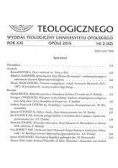 Przegląd piśmiennictwa teologicznego Nr. 2 (42)