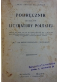 Podręcznik do dziejów literatury Polskiej
