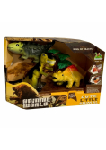 Zestaw dinozaurów 3 figurki