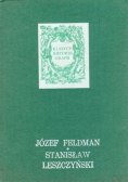 Feldman Stanisław Leszczyński