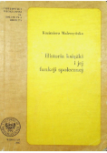 Historia książki i jej funkcji społecznej