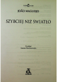 Szybciej niż światło
