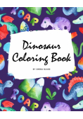 Dinosaur Coloring Book for Children (8x10 Coloring Book / Activity Book)