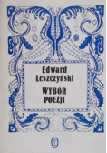 Leszczyński Wybór poezji