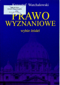 Prawo wyznaniowe wybór źródeł