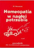 Homeopatia w nagłej potrzebie