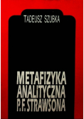 Metafizyka Analityczna P F Strawsona