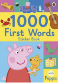 Peppa Pig 1000 First Words Sticker Book