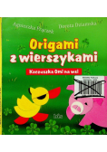 Origami z wierszykami Kaczuszka Omi na wsi