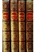Biblia to jest księgi starego i nowego testamentu Tom 1 do 4