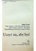 Uczyć się aby być