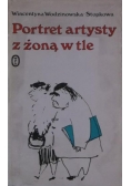 Portret artysty z żoną w tle