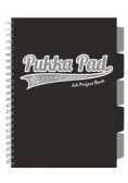 Project Book Black A4/100K kratka czarny (3szt)