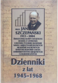 Szczepański Dzienniki z lat 1945 - 1968