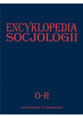 Encyklopedia socjologii Tom 3 O - R