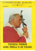 L'Osservatore Romano Trzecia podróż Jana Pawła II do Polski